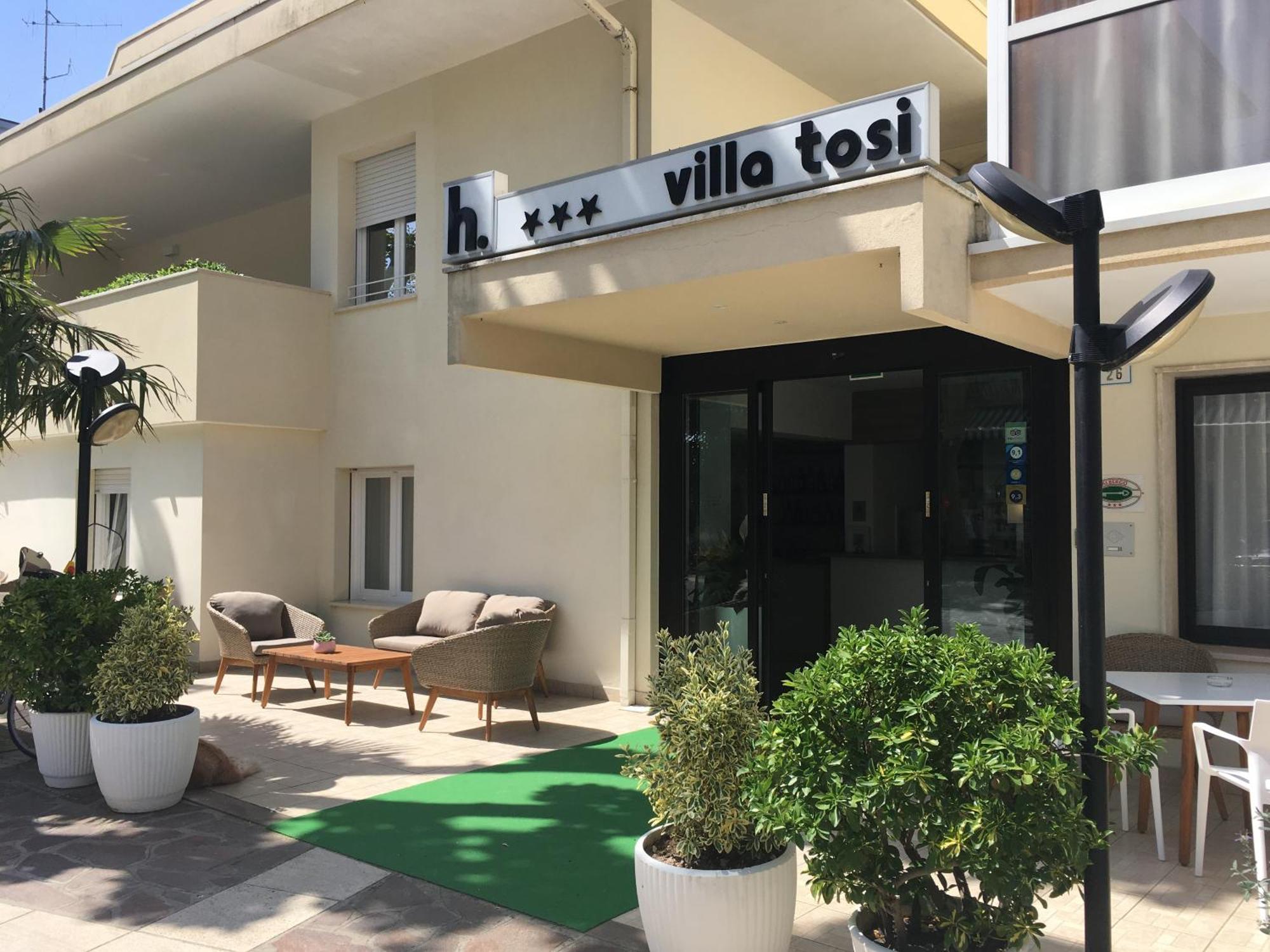 Hotel Villa Tosi Bellaria-Igea Marina Exteriör bild