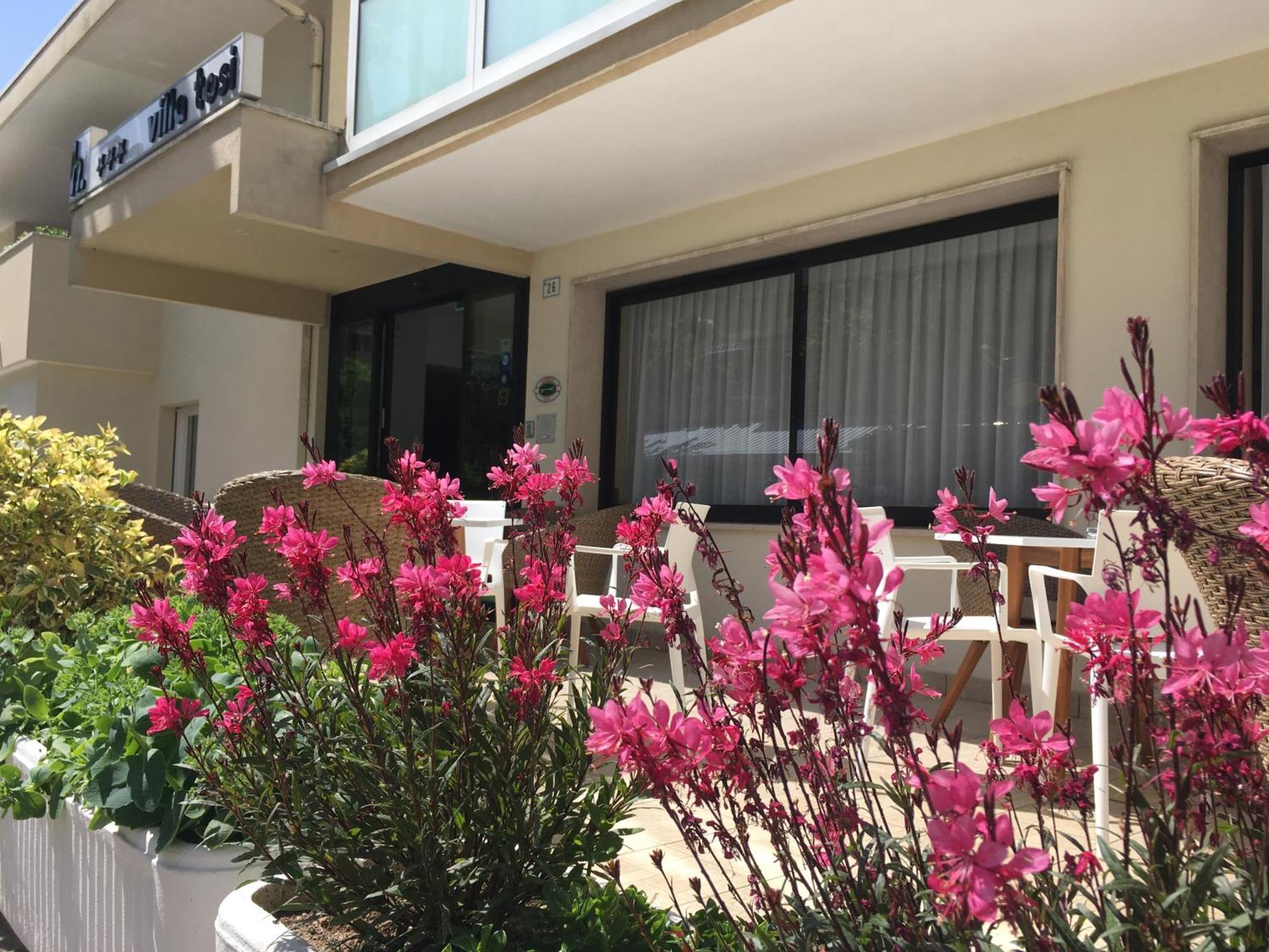 Hotel Villa Tosi Bellaria-Igea Marina Exteriör bild